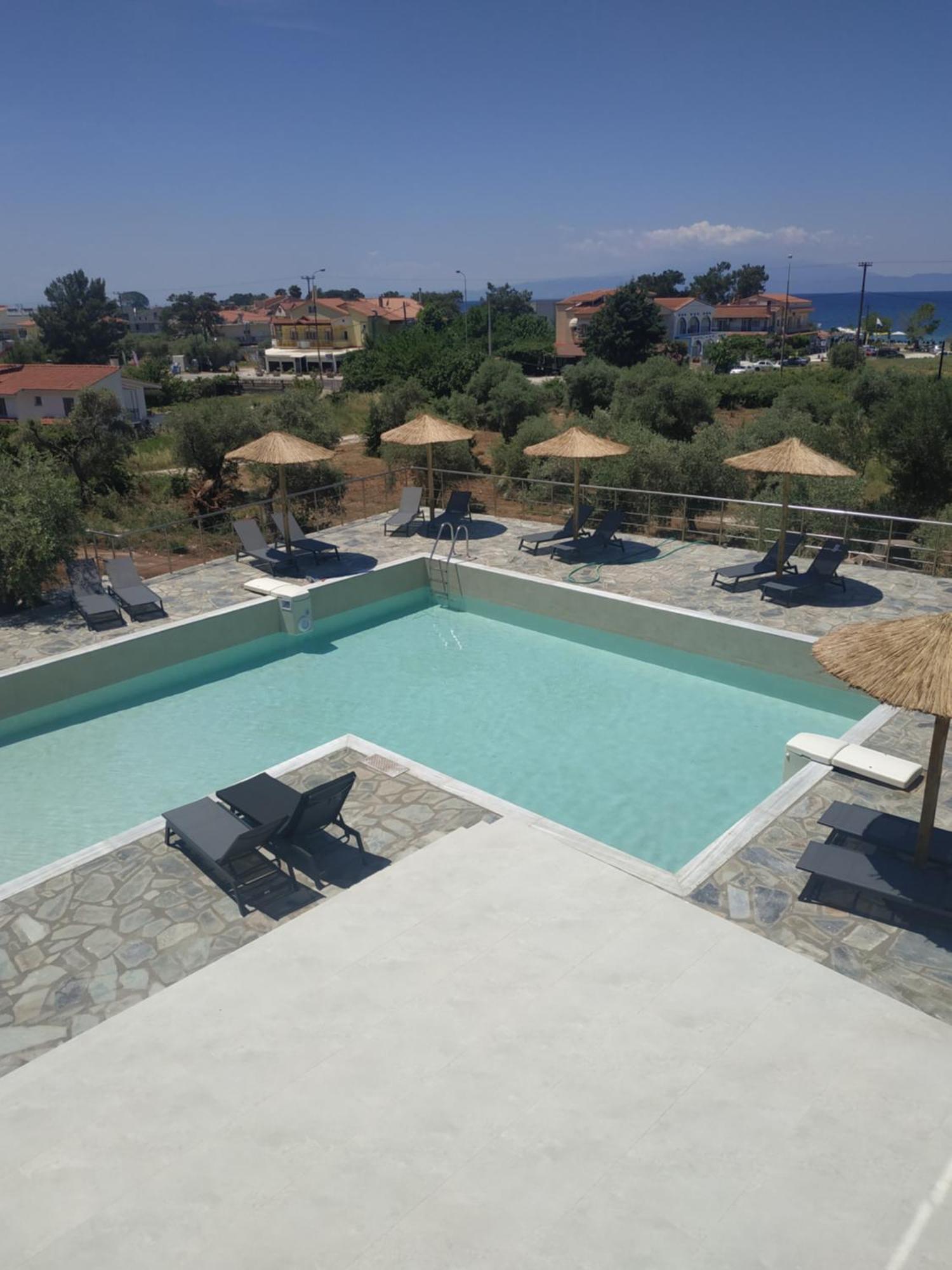 Rachoni Amazing Rooms And Maisonettes Skala Rachoni  Luaran gambar